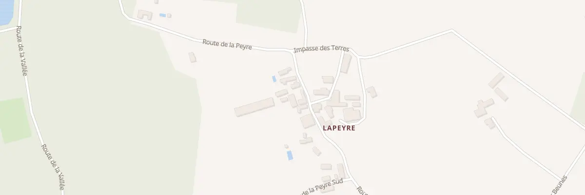 Plan du 644 Rte de la Peyre à La Chapelle-Aubareil