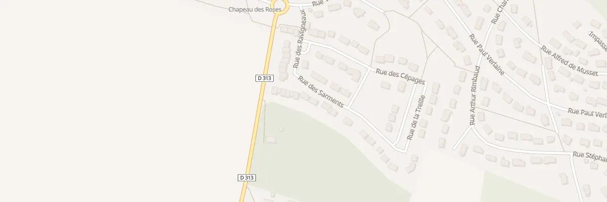 Plan du 2 Rue des Sarments à Saint-Lubin-des-Joncherets