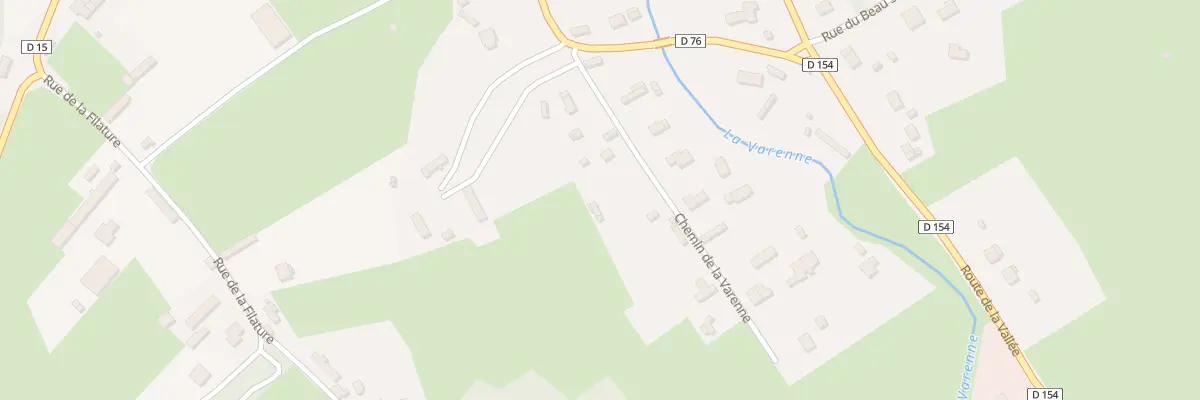 Plan du 84 Che de la Varenne à Saint-Hellier