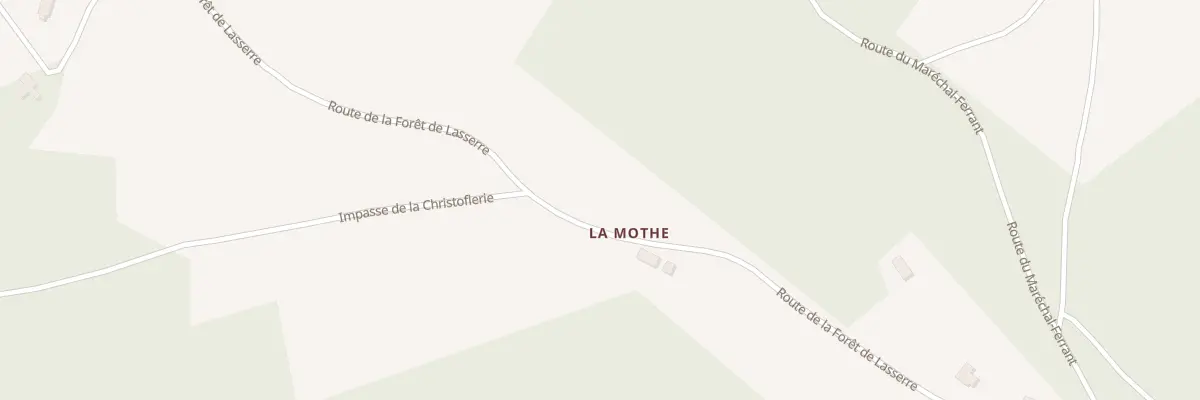 Plan du 2248 Rte de la Forêt de Lasserre à Marcillac-Saint-Quentin