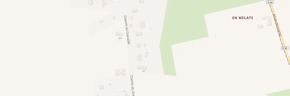 Plan du 237 Che du Grenadié à Bretx