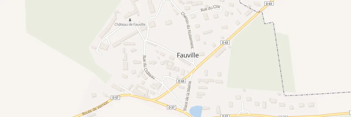 Plan du 11 Pl de la Mairie à Fauville