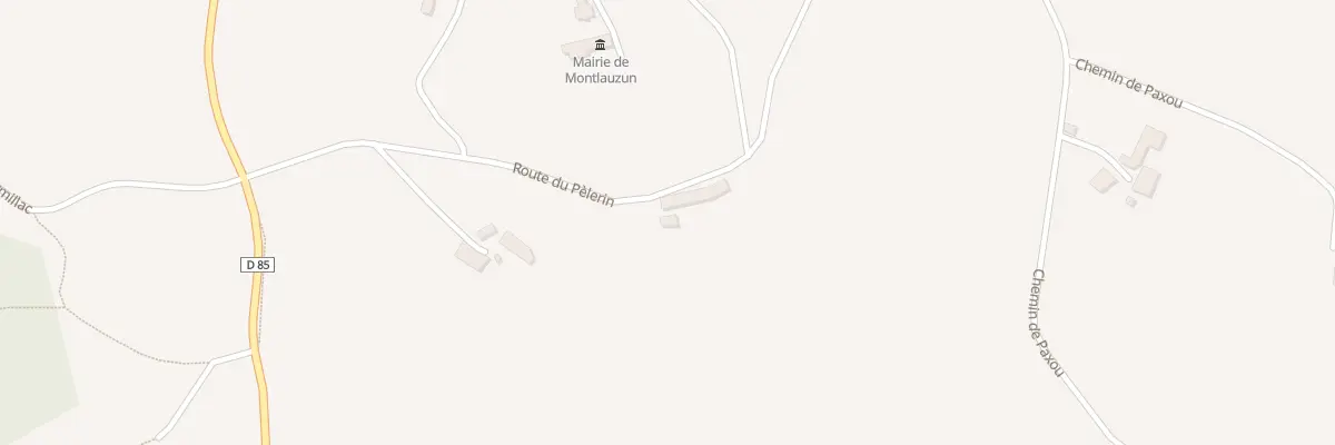 Plan du 5006 Le Chateau de Montlauzun à Montlauzun