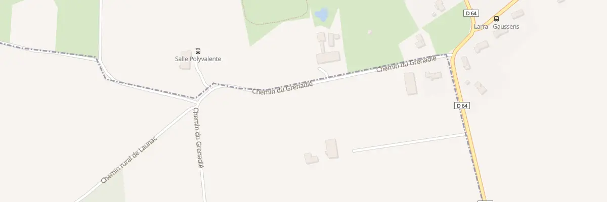 Plan du 455 Che du Grenadié à Bretx