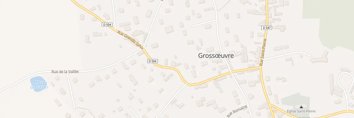 Plan du 18 Rue Grandis Sylva à Grossœuvre