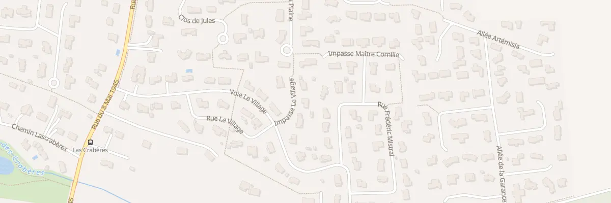 Plan du 12 Lot le Village à Fontenilles