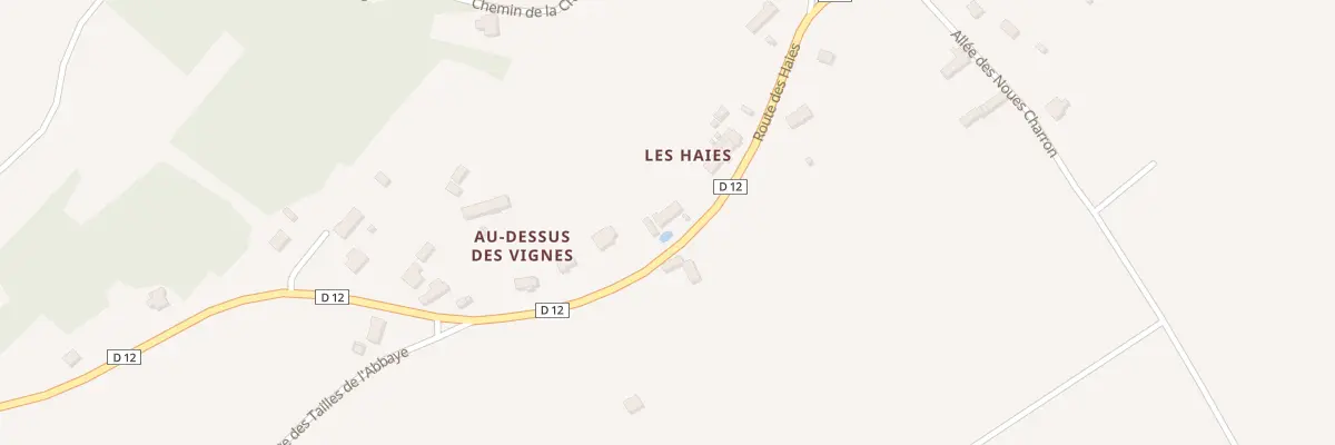 Plan du 10 Rte des Haies à Lignières