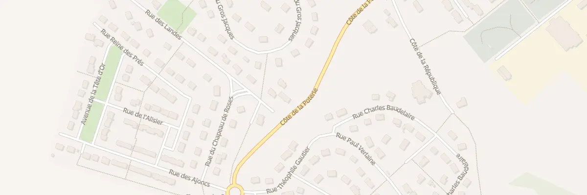 Plan du 43B Rue des Landes à Saint-Lubin-des-Joncherets