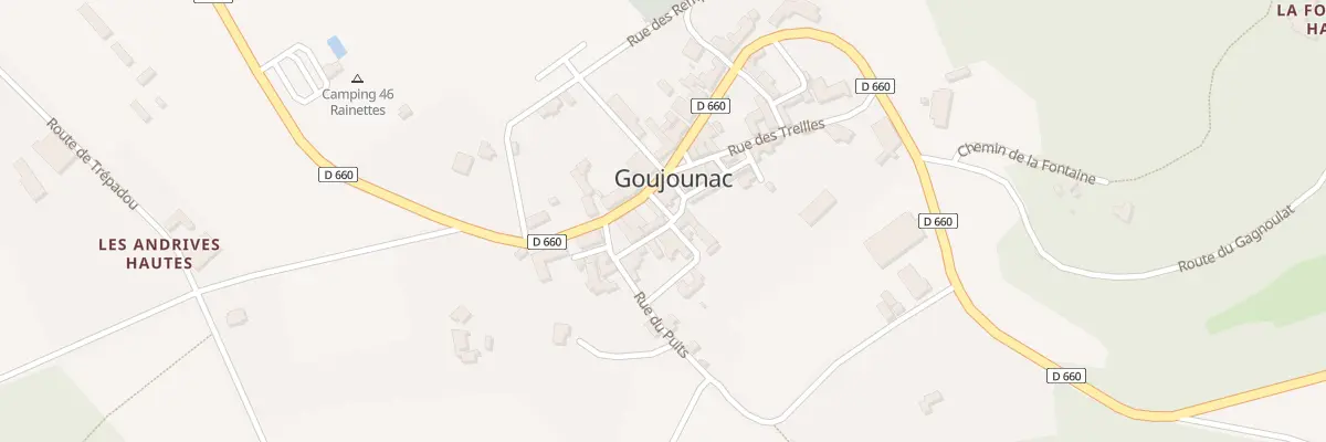 Plan du 5048 Le Bourg à Goujounac