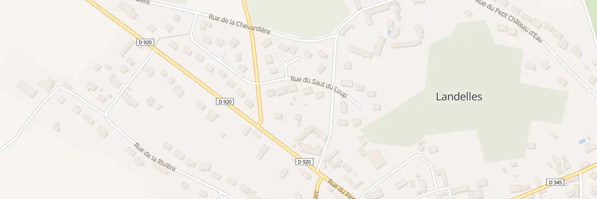 Plan du 6 Rue du Saut du Loup à Landelles