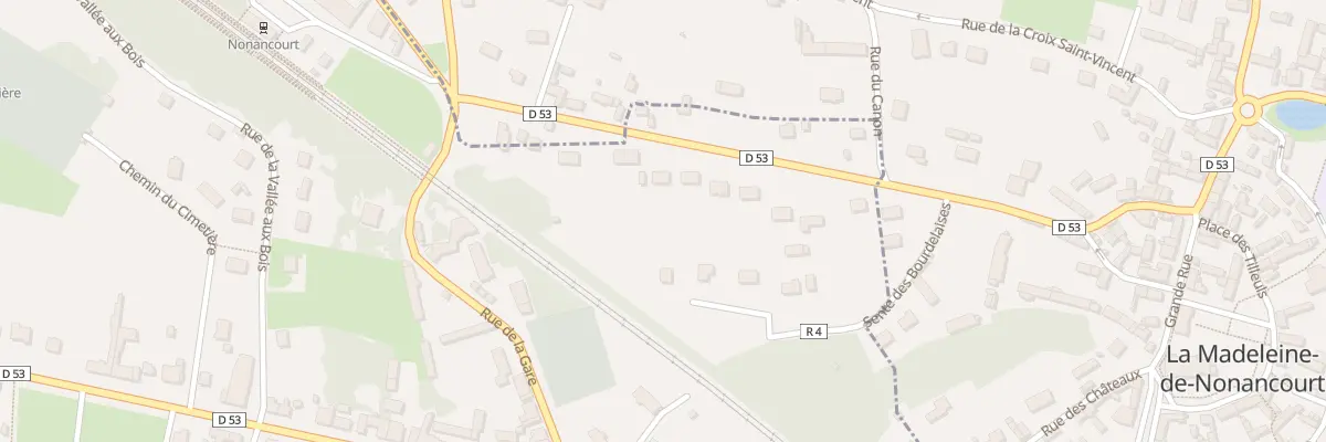 Plan du 9004 Rue Georges Cloarec à Nonancourt