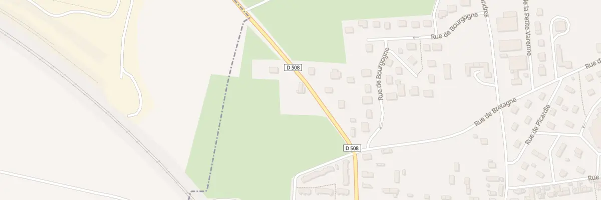 Plan du 7 Rte d’Alizay au Manoir