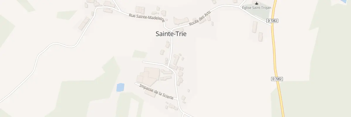 Plan du 13 Le Bourg à Sainte-Trie