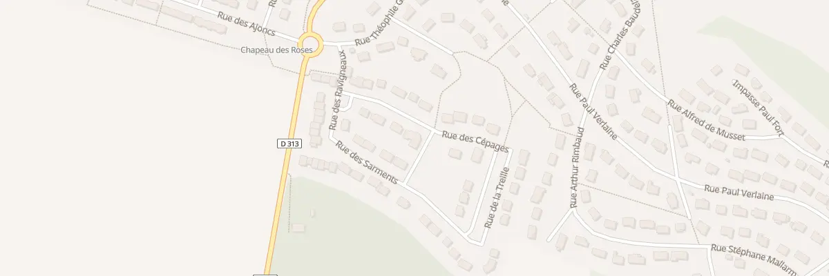 Plan du 8 Rue des Cépages à Saint-Lubin-des-Joncherets