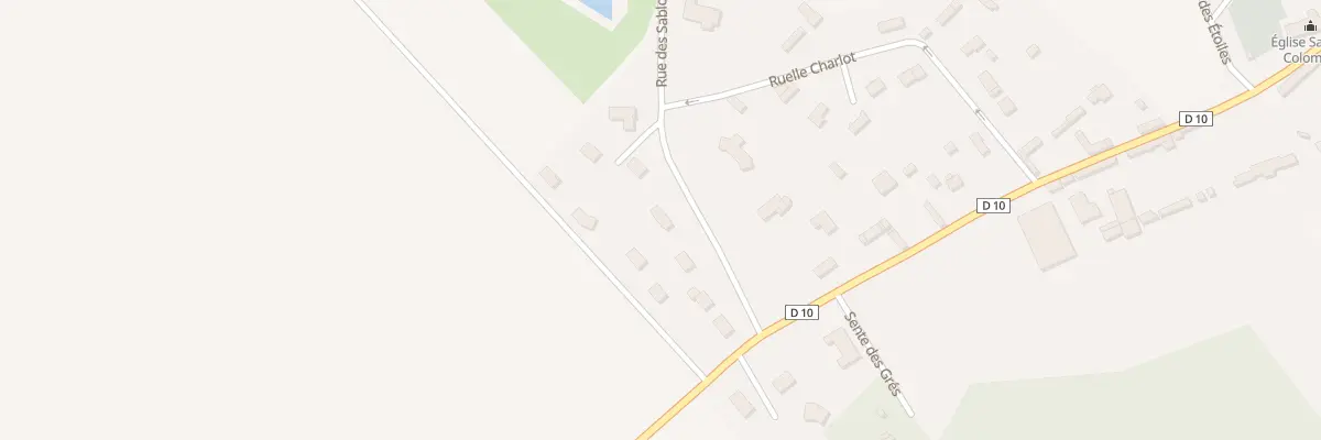 Plan du 11 Rue des Sablons à Irreville