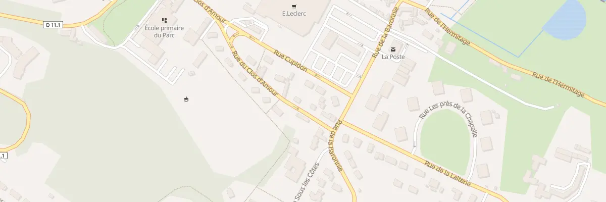 Plan du 23 Rue du Clos d’Amour à Saint-Lubin-des-Joncherets