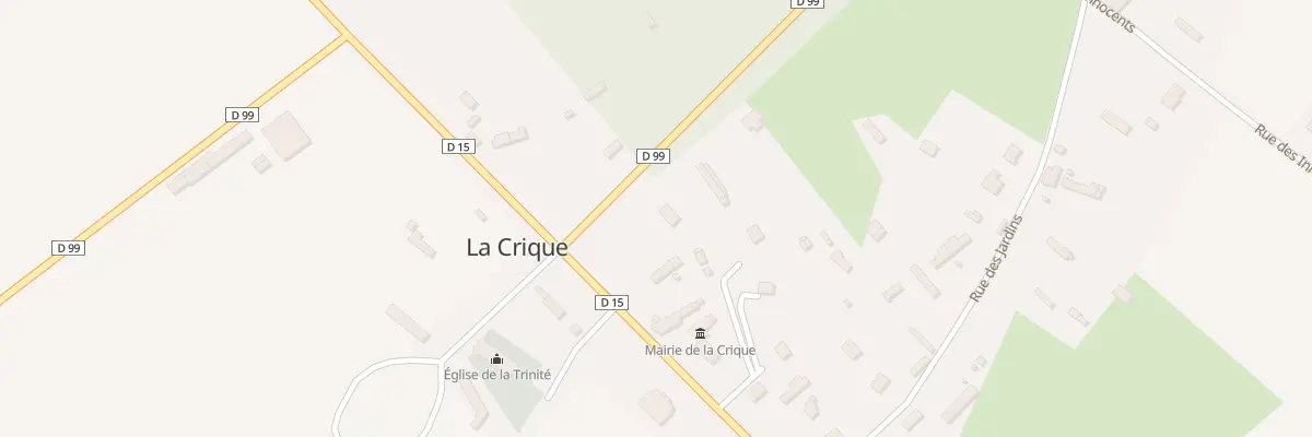 Plan du 9001 Av de la Hetraie à La Crique