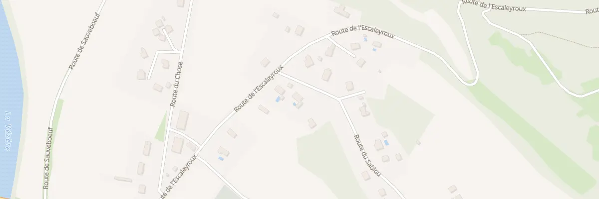 Plan du 52 Rte du Sablou à Aubas