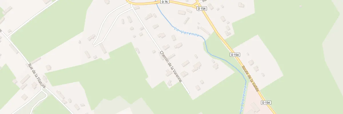 Plan du 161 Che de la Varenne à Saint-Hellier