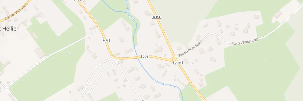 Plan du 10 Rue des Pommiers à Saint-Hellier