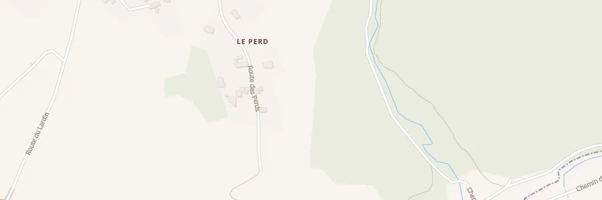 Plan du 9 Rte des Perds à Peyrignac