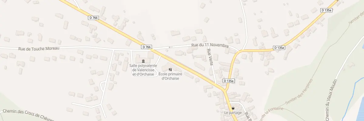 Plan du 10 Rue d’Herbault à Valencisse