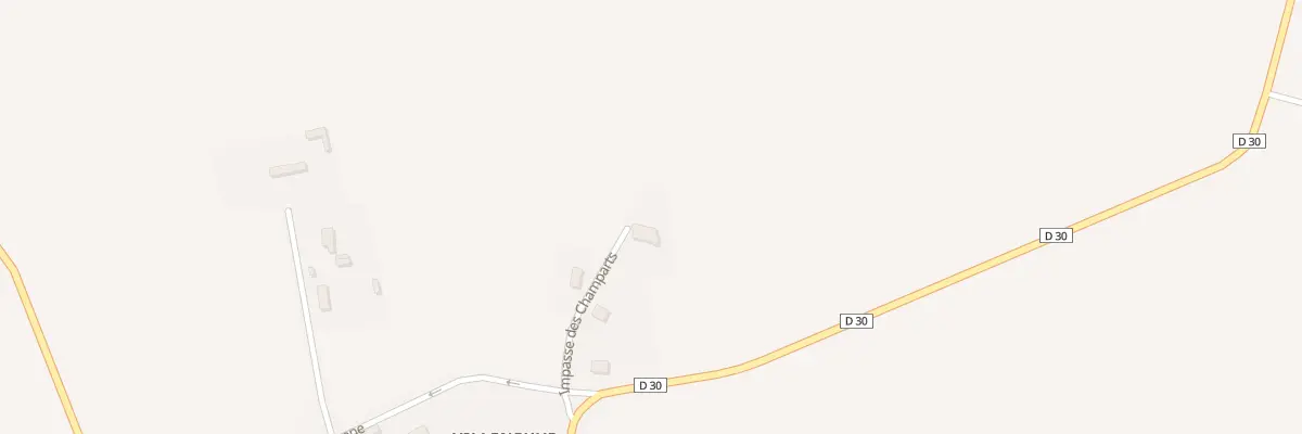 Plan du 3 Imp des Champarts à Fruncé