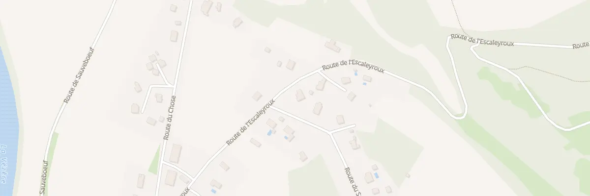 Plan du 380 Rte de l’Escaleyroux à Aubas