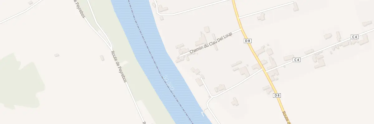 Plan du 5110 Mas de Bouyssou à Anglars-Juillac
