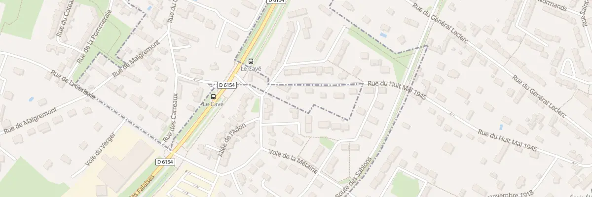 Plan du 35 Rue du Huit Mai au Vaudreuil