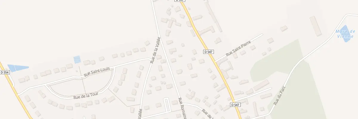 Plan du 28 Rue Romaine à Grossœuvre