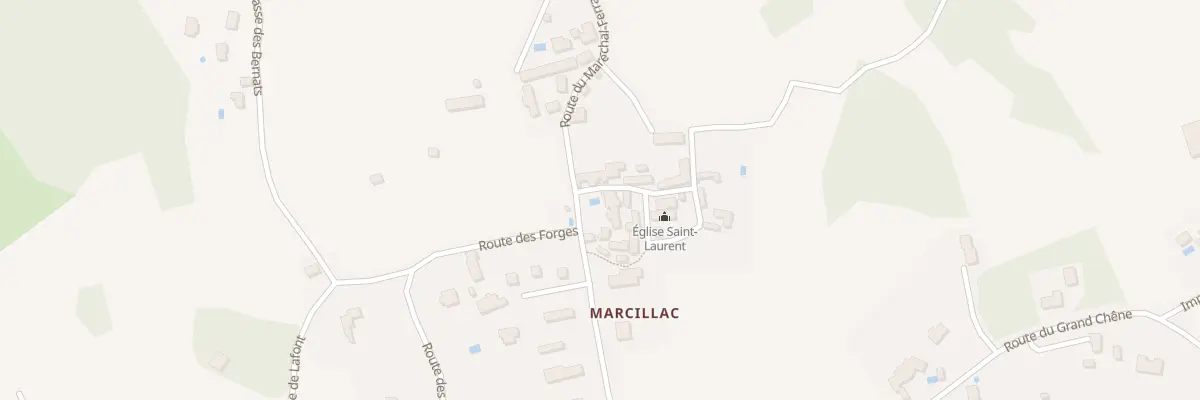 Plan du 17 Marcillac à Marcillac-Saint-Quentin