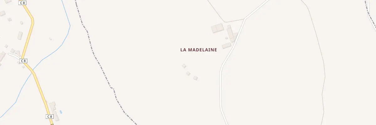 Plan du 5324 La Madelaine à Thouron