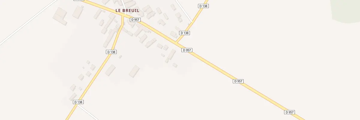 Plan du 1 Gr Grande Rue à Villefrancœur