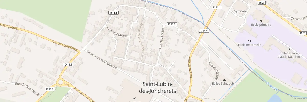 Plan du 14 Rue des Ecoles à Saint-Lubin-des-Joncherets