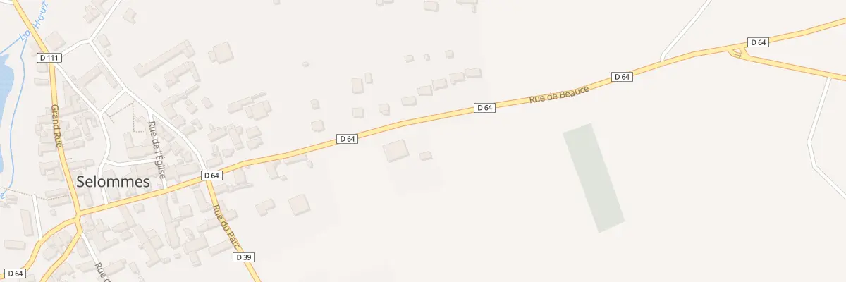 Plan du 15 Rue de Beauce à Selommes