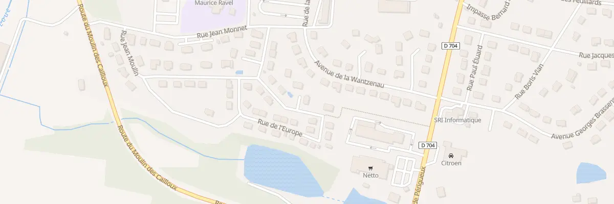 Plan du 18 Rue de l’Europe à Saint-Yrieix-la-Perche