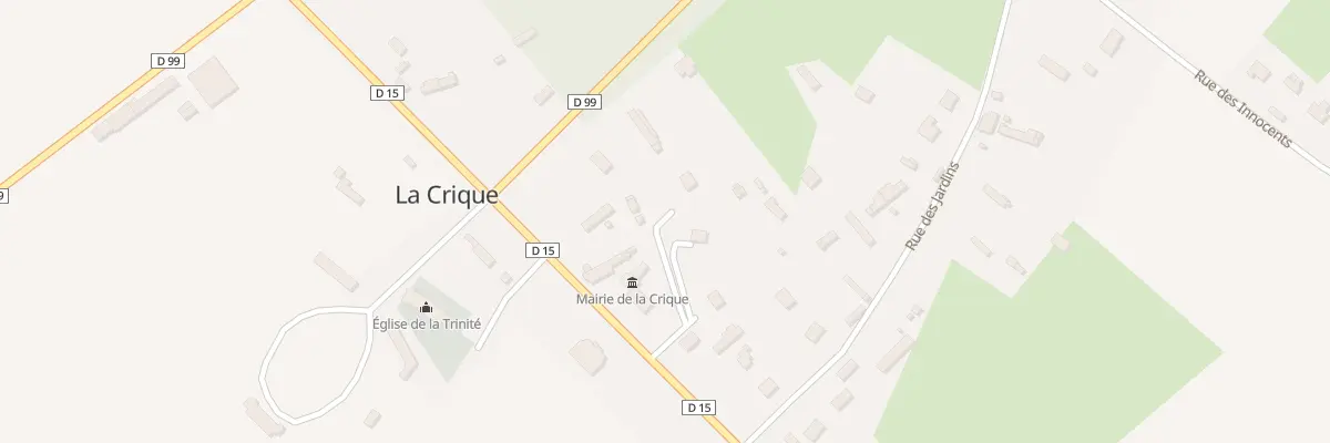 Plan du 1 Rue Principale à La Crique