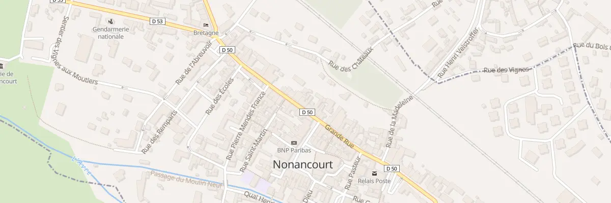 Plan du 27B Grande Rue à Nonancourt