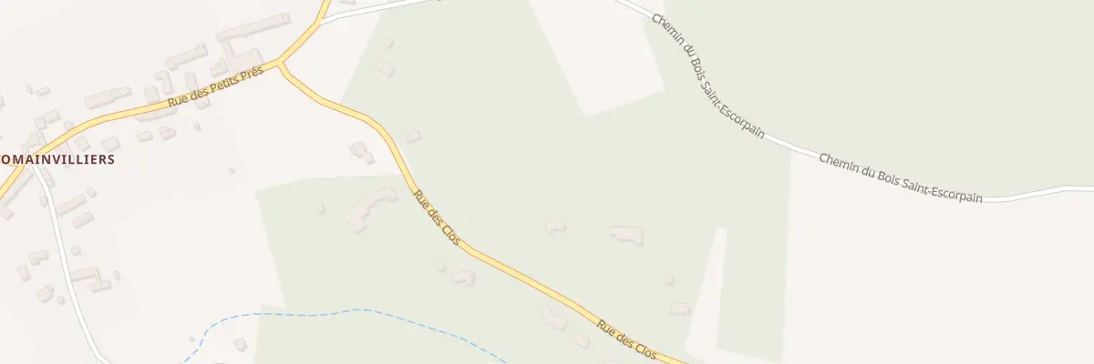 Plan du 8 Rue des Clos à Escorpain