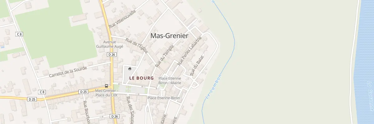 Plan du 10 Pl de la Capelane à Mas-Grenier