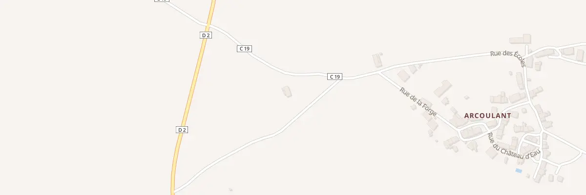 Plan du 1 Rue des Ecoles à Magnac-Laval