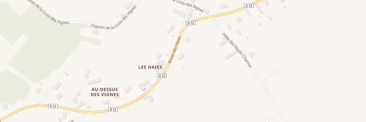 Plan du 13 Rte des Haies à Lignières