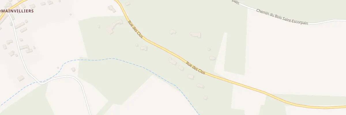 Plan du 9 Rue des Clos à Escorpain