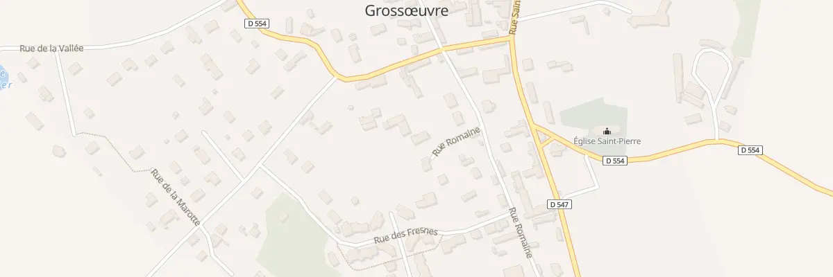 Plan du 5 Rue Grandis Sylva à Grossœuvre