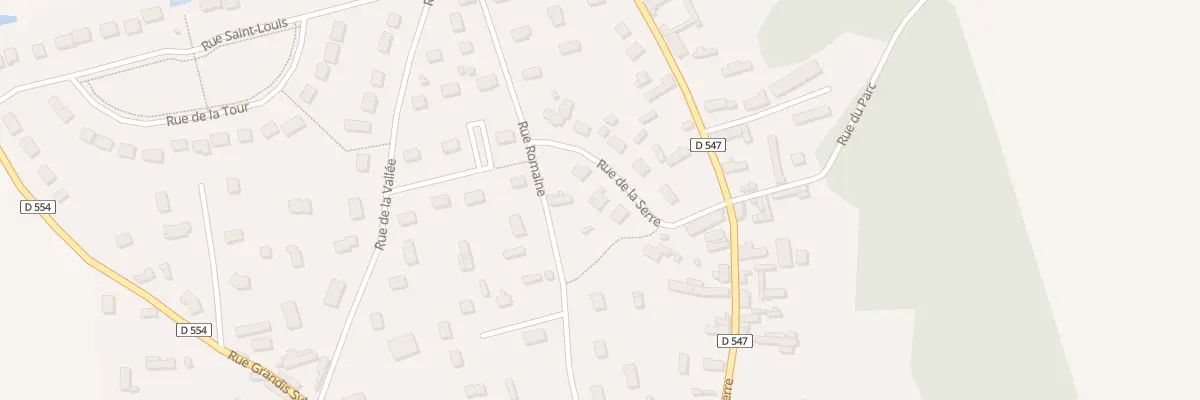 Plan du 7 Rue de la Serre à Grossœuvre