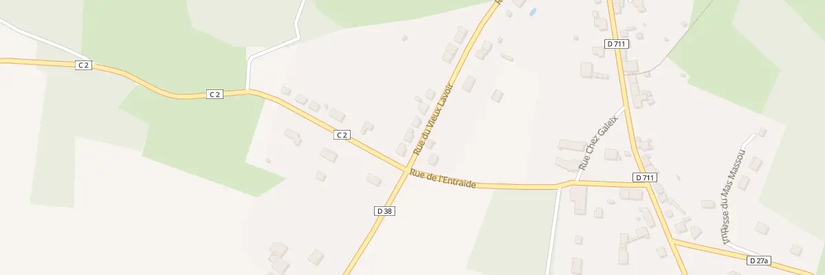 Plan du 36 Rue du Vieux Lavoir à Saint-Pardoux-le-Lac
