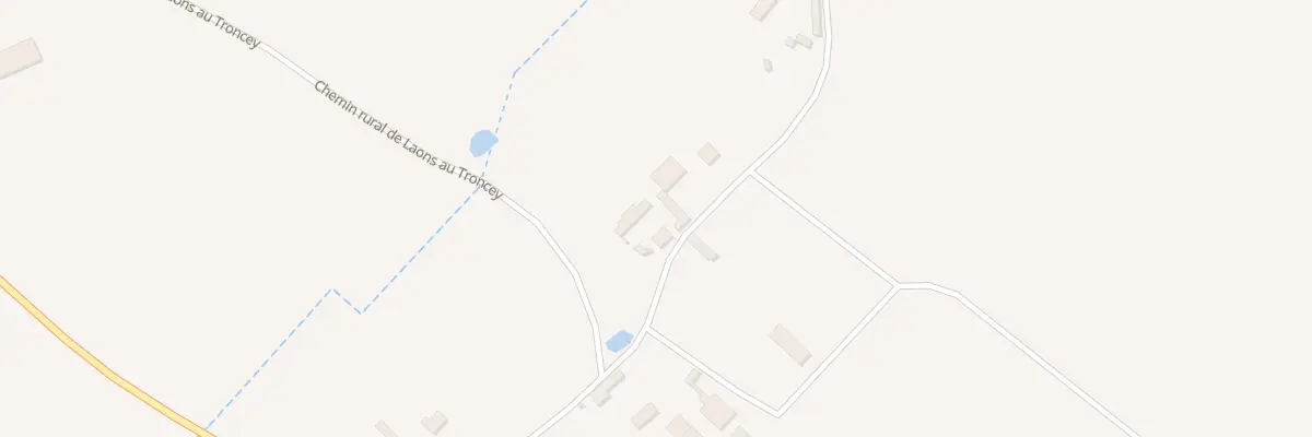 Plan du 17 Le Troncey à Laons