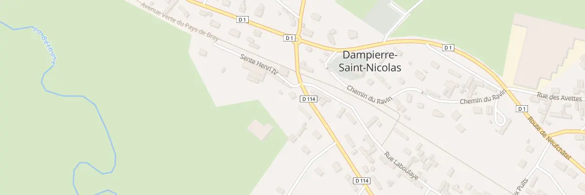 Plan du 5121 Le Bourg à Dampierre-Saint-Nicolas