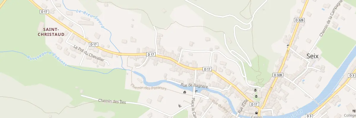 Plan du 5049 Rue des Consuls à Seix